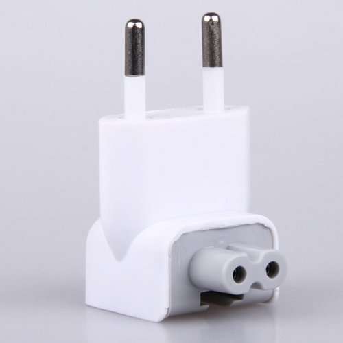 USA US to EU Euro Plug Converter Travel Charger Adapter For Apple iBook/MacBook Compatible with Appl