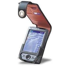 Covertec SX73/01 Leather Case for iPAQ rx3700 Series (Black)