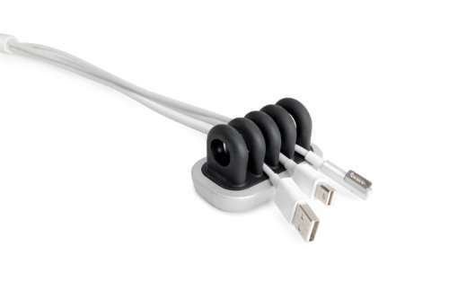 Quirky Cordies Desktop Cord Clips and Anchor - Metal