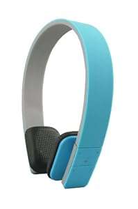Emartbuy SleekWave Bluetooth High Definition Stereo Wireless Headphones in Blue (Blue SleekWave)