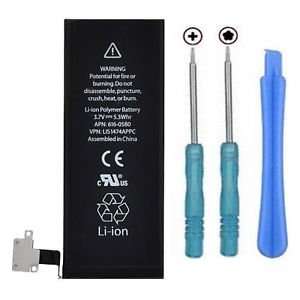 iPhone 4S internal battery replacement li-ion 1420mAh original capacity + tools