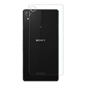 kwmobile Rear protector tempered glass for Sony Xperia Z2 in crystal clear - Premium quality