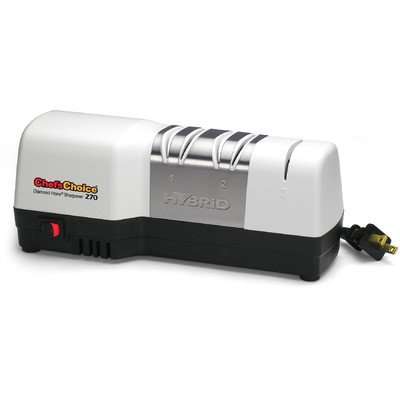 Chef's Choice 270 Diamond Hone Hybrid Knife Sharpener, White