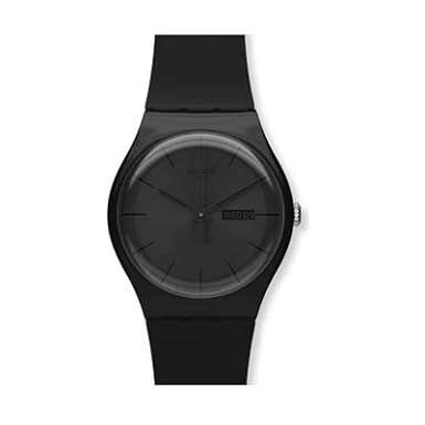 Swatch Black Rebel Mens Watch SUOB702