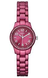 GUESS Diminutive Color Pop Watch - Fuschia U90039L1