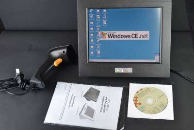 Touch & Buy POS Touchscreen Point Of Sale- Credit Card Reader, Bar Code Scanner