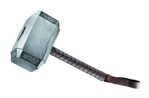 Marvel's Avengers Thor Hammer,Brown/Silver