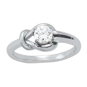 **R40000**Real 1/2 Carat Round Diamond Womens Engagement Anniversary Ring 14K WG
