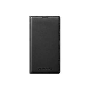 Samsung Wallet Flip Cover Case for Samsung Galaxy Note 3 - Jet Black