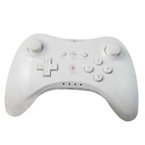 YOUDirect(TM) New White Wireless Game Classic Pro Controller GamePad Remote for Nintendo Wii U (Whit
