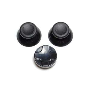 Assecure black Xbox 360 Controller Analogue convex Thumbsticks Thumb Grip sticks & D-