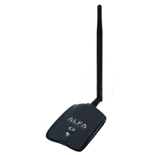 Alfa AWUS036NHA - Wireless B/G/N USB Adaptor - 802.11n - 150Mbps - 2.4 GHz - 5dBi Antenna - Long Ran