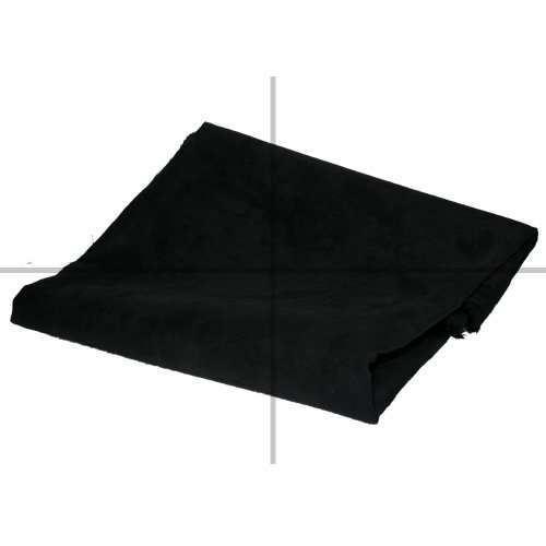 Poker Cloth, Black 2m