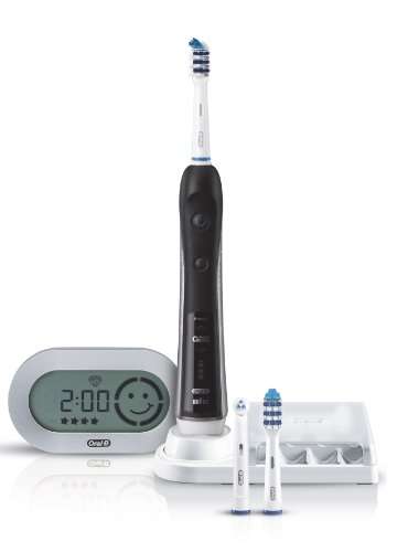 Braun Oral-B TriZone 5000 Six Mode Power Toothbrush with Wireless Smart Guide Black limited Edition