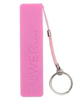 Universal 5200mAh USB Power Bank External Battery Charger - Pink