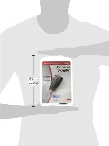Keyspan by Tripp Lite USA-19HS High-Speed USB Serial Adapter, PC, MAC, supports Cisco Break Sequence