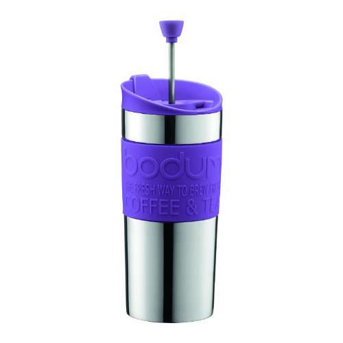 Bodum Travel Press Set Coffee Maker, Purple