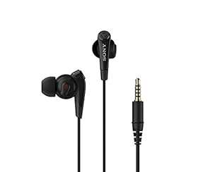 Sony Digital Noise Cancelling In-Ear Headphones with Built-In Microphone Compatable with (Black)