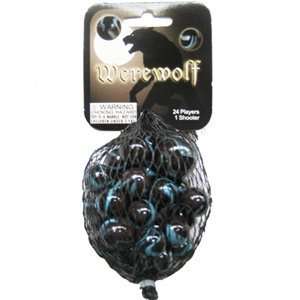 Mega Marbles WEREWOLF MARBLE   (24 Player Marbles & 1 Shooter)