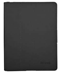Speck FitFolio Tablet Case Cover with Built-In Stand and Closing Tab for iPad 2/3/4 with (Black)