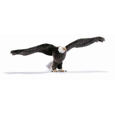 Large American Eagle w 46 in. Wing Span Plush Stuffed Animal