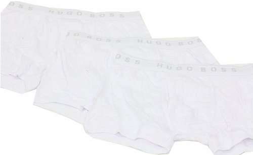 HUGO BOSS BOXER OP 3 PACK Style# 50203957 MENS Size: S (White, Small)