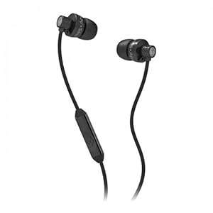 Skullcandy Titan 2.0 In-Ear Headphones with Mic - Black/Black