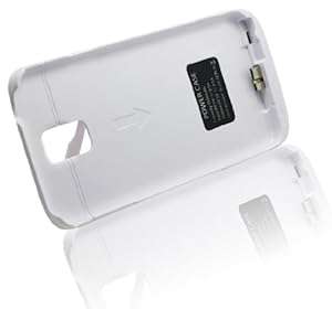 Vanda -Samsung Galaxy S5 i9600 External (4800 mAh) Battery Power Pack Case / Cover--(