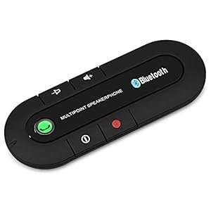 Proster Wireless Handsfree Bluetooth Visor Speakerphone Car Kit - Bluetooth Speakerphone Smartp