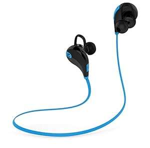 Soundpeats Qy7 Mini Lightweight Wireless Stereo Sports/running & Gym/exercise Blueto (black/blue)