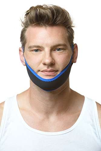 Anti snore jaw strap