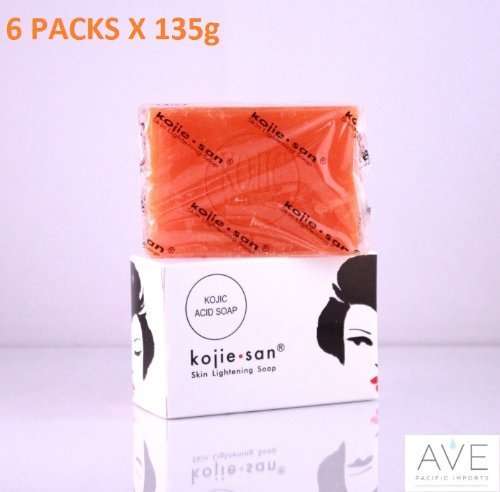 Kojie San Skin Lightening Soap 135g LARGE (6-Pack)
