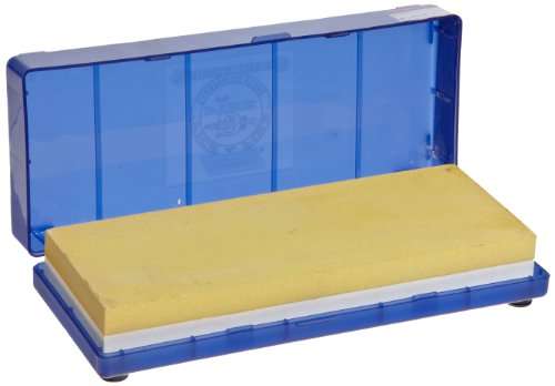 Norton 24336 Japanese-Style Combination Waterstone 4000/8000 Grit, 8-Inch by 3-Inch by 1-Inch