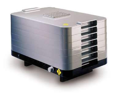 L'Equip 306200 500-Watt 6-Tray Food Dehydrator, Gray