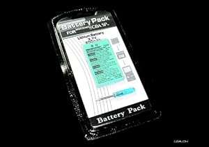 C & G GBA SP Replacement Battery 600 mAh