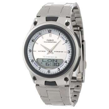 Casio Men's AW80D-7A Sports Chronograph Alarm 10-Year Battery Databank Watch..