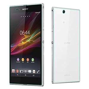 KVAGO for Sony Xperia Z Ultra Front Back Tempered Glass Screen Protectors Anti Fingerprint Bub