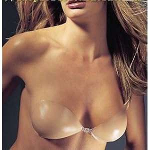 Choice of A ,  D Cup - Silicone Un Bra - for backless dress top shirt, create wonder cleavage,