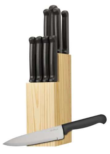 Ginsu 03211 10-Piece Quikut Block Knife Set
