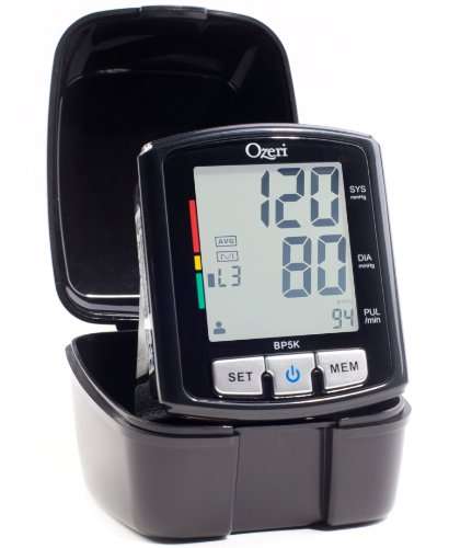 Ozeri CardioTech Pro Series BP5K Digital Blood Pressure Monitor with Voice-Guided Operation & Intell