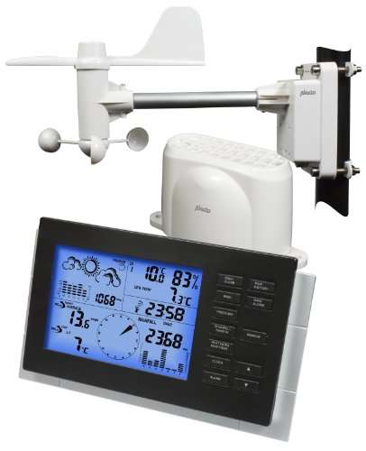 Alecto WS-3500 Wireless Weather Station Wind Sensor lCD Display USB