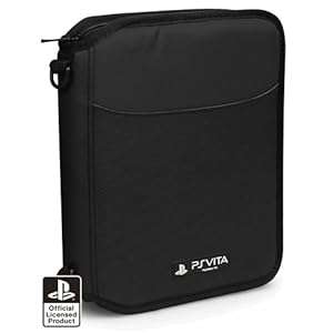 Playstation Vita Officially Licensed Deluxe Travel Case - Black