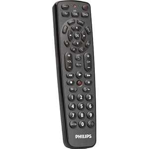 Philips SRP1103/27 Universal Remote Control featuring Simple Setup (Black)