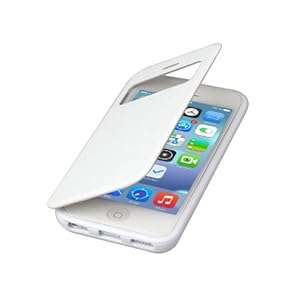 TeckNet New Apple iPhone 5C S View Premium Case Cover with Stand Included Screen Protector For New A