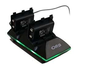 ORB Dual Controller Charge Dock - Includes batteries (Xbox One)