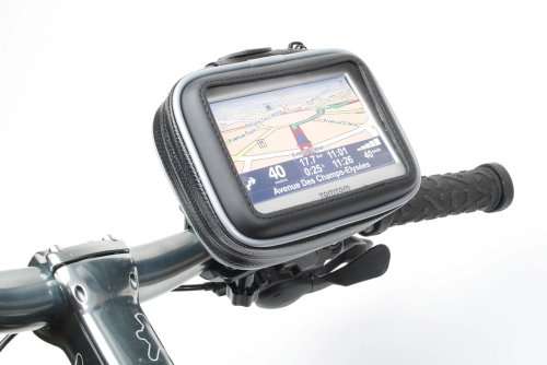Cycle./ Bike / Bicycle Waterproof holder mount and case for GPS satnavs, fits 4,3 inch widescreen mo