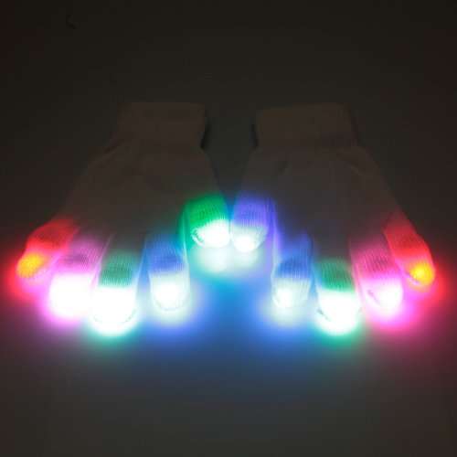 Starburst eLite Glove Set LED Lightshows (Upgraded Microlights) - Sharky - Official EmazingLights