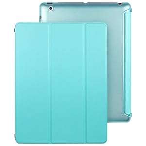 iPad 2/3/4 Case ESR Yippee Colour Series Trifold Case Smart Cover for iPad 2/3/4(Sky Blue)