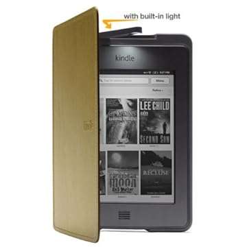Amazon Kindle Touch Lighted Leather Cover, Olive Green