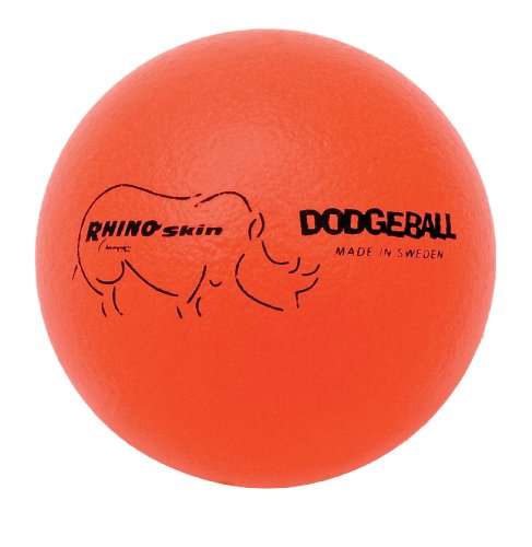 Champion Sports Rhino Skin Dodgeball Set (Neon Orange)